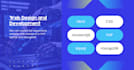 do website development and web design in HTML, CSS, js and backend with PHP