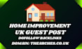 do a UK guest post on a home improvement website