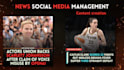 be news social media manager and news content creator