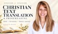 translate or edit your christian book from english to spanish