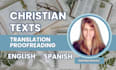 accurately translate your christian text