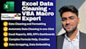 do excel data cleaning and formatting, excel data analysis