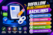 provide  dofollow high quality blog comment backlinks