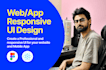create professional responsive UI website and mobile app design