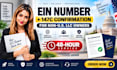 obtain ein and 147c confirmation for non US llc owners