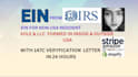 get  your ein and verification for llc and sole proprietor