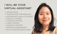 be your reliable virtual assistant for admin, business and marketing support