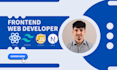 be your frontend web developer using javascript react html css tailwind figma
