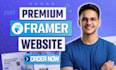 design stunning framer ai websites for your brand or saas startup