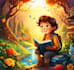 draw children story book unique ai illustration