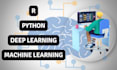 do machine learning, deep learning models in python and r