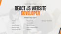 develop frontend website in react js