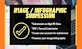 do infographic or image submission on high pr photo sharing sites