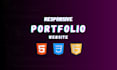 design a custom responsive portfolio website