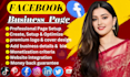 create and setup facebook business page