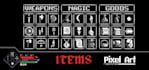 create pixel art items and icons