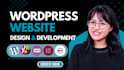 design and develop a responsive wordpress website
