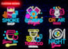 design  neon logo ,neon banner or neon sign  professionally