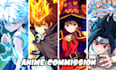 draw in anime art illustration for you with unlimited revision