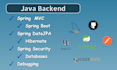 create rest api and backend using java spring boot