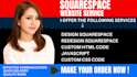 add custom code html css and js to your squarespace website design and redesign