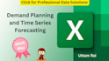 do demand planning and time series forecasting in excel