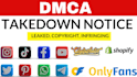 remove content under dmca takedown google defaming article reddit fb ig shopify