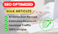 write bulk articles and blog post