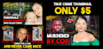 create amazing and high quality true crime youtube thumbnail
