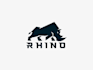 create professional minimalist rhino logo designs