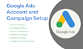 setup and optimize google ads account