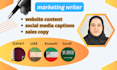 do gcc arabic copywriting and sales copy