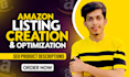amazon fba listing amazon product rank on first page amazon lisitng seo expert