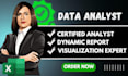 be you data analyst and will do financial management