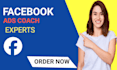 be facebook ads coach and 2 hours consultant