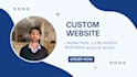 create custom responsive landing page