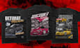 create draw jdm car illustration design for t shirt