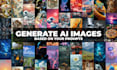 generate images in midjourney with your prompts in bulk