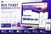 build online bus ticket booking and seat reservation website
