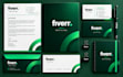 design business card letterhead envelope and complete stationery