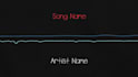 make drawn chalk lines music visualizer or audio visualizer