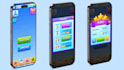 design creative game UI, menus, buttons, icons