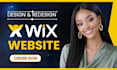 revamp wix site, redesign update clone edit wix website, wix design, wix booking