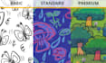 make seamless nature patterns