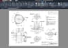 do 2d engineering technical cad drawing by sketch in autocad