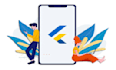 develop a cross platform mobile app using flutter