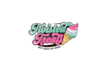 fun mobile soft serve ice cream trailer logo
