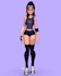 do 3d character, cartoon, stylized character, concept art