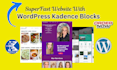 design kadence block  website redesign kadence block website clone kadence block