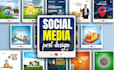 create social media ads post design facebook or instagram